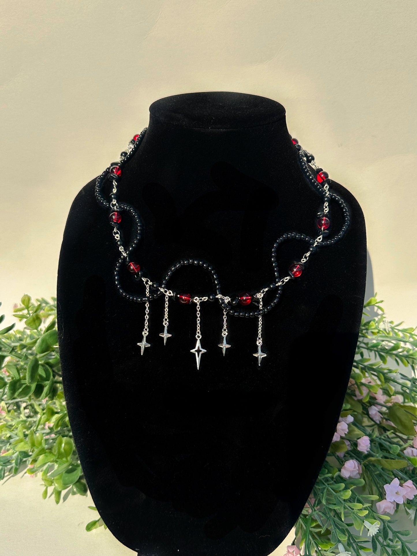 Bloodmoon Cross Necklace