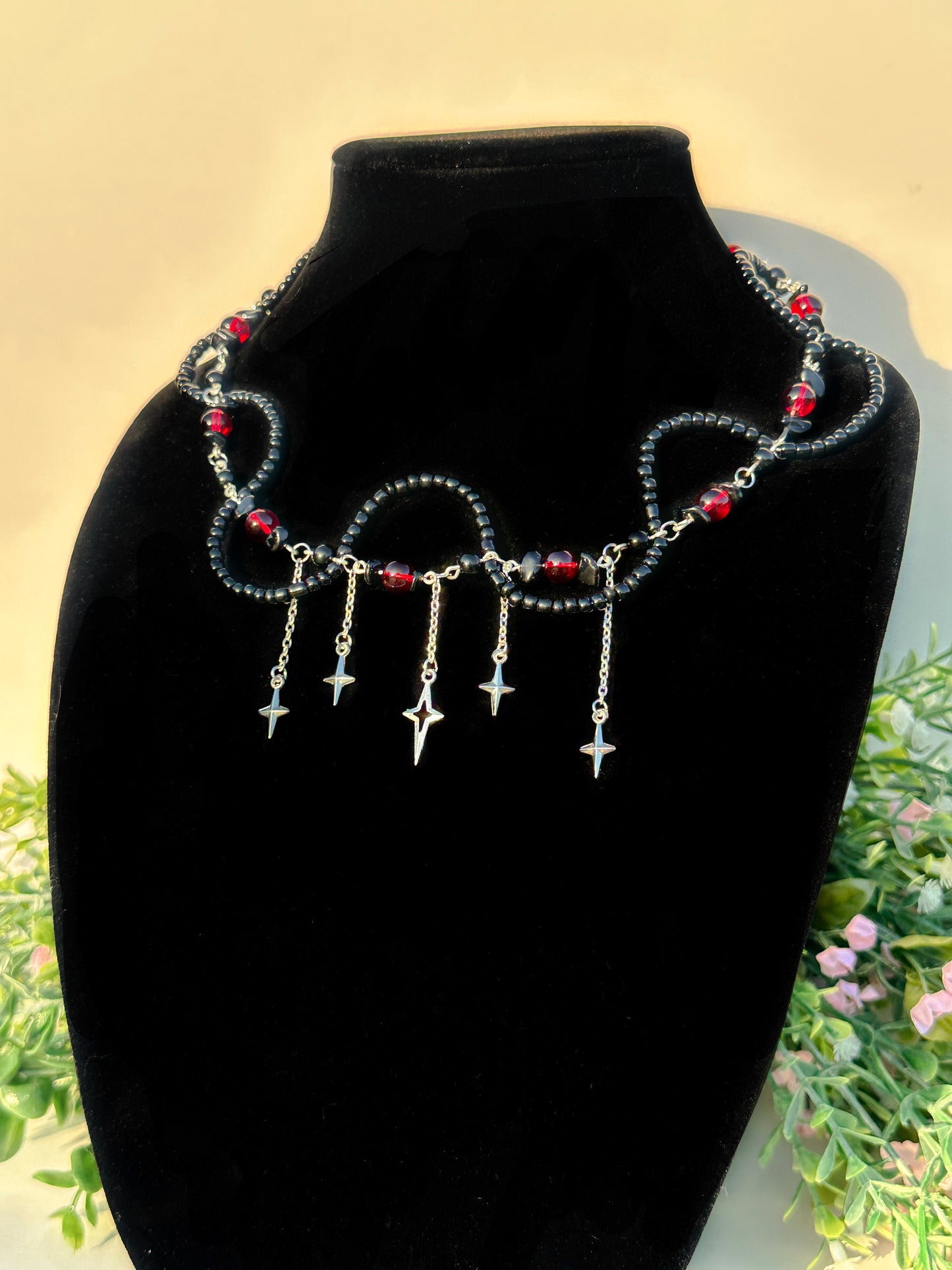 Bloodmoon Cross Necklace