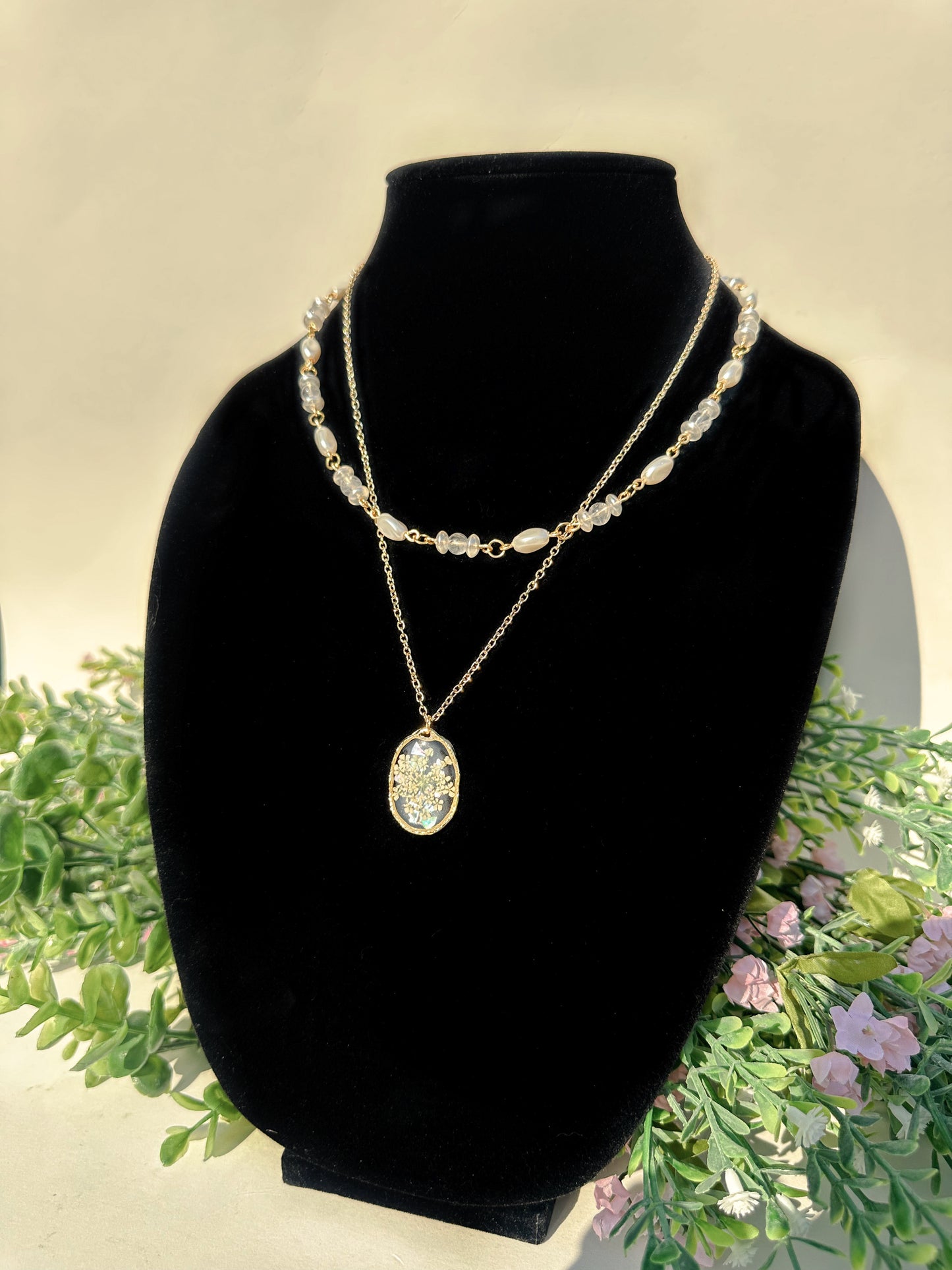 Garden Keepsake Necklace