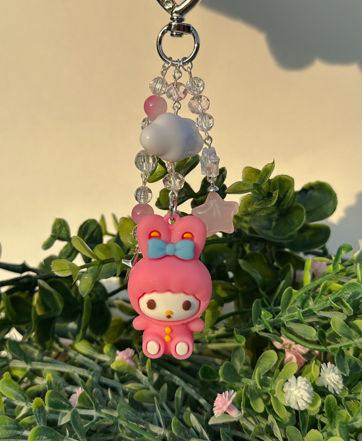 Pink Melody Keychain