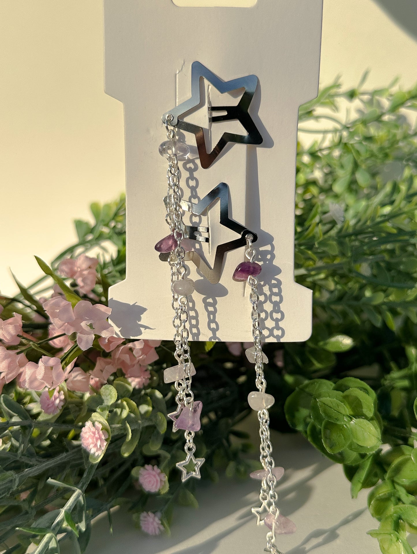 Starlit Petals - Lavender