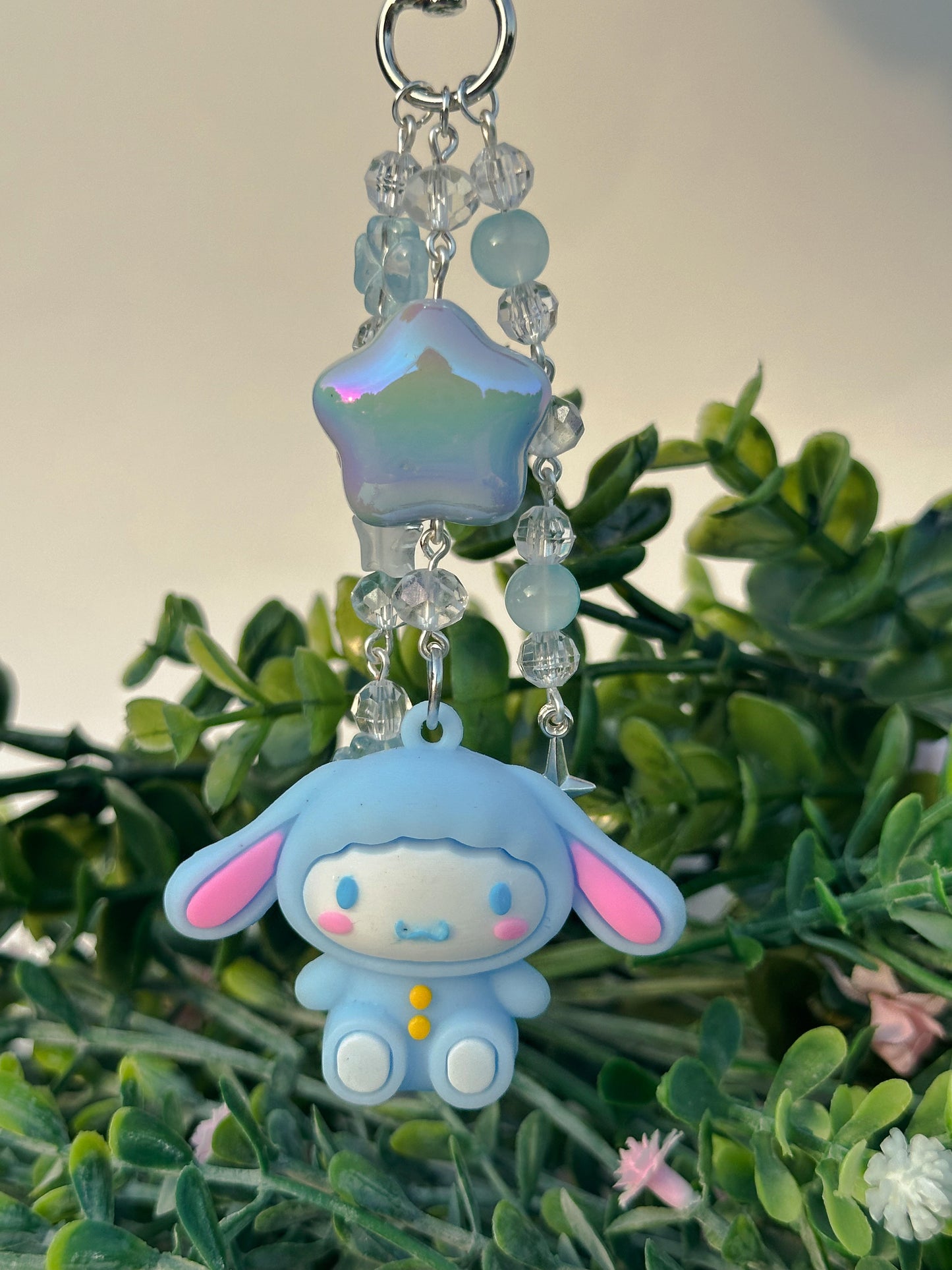 Blue Cinnamoroll Keychain