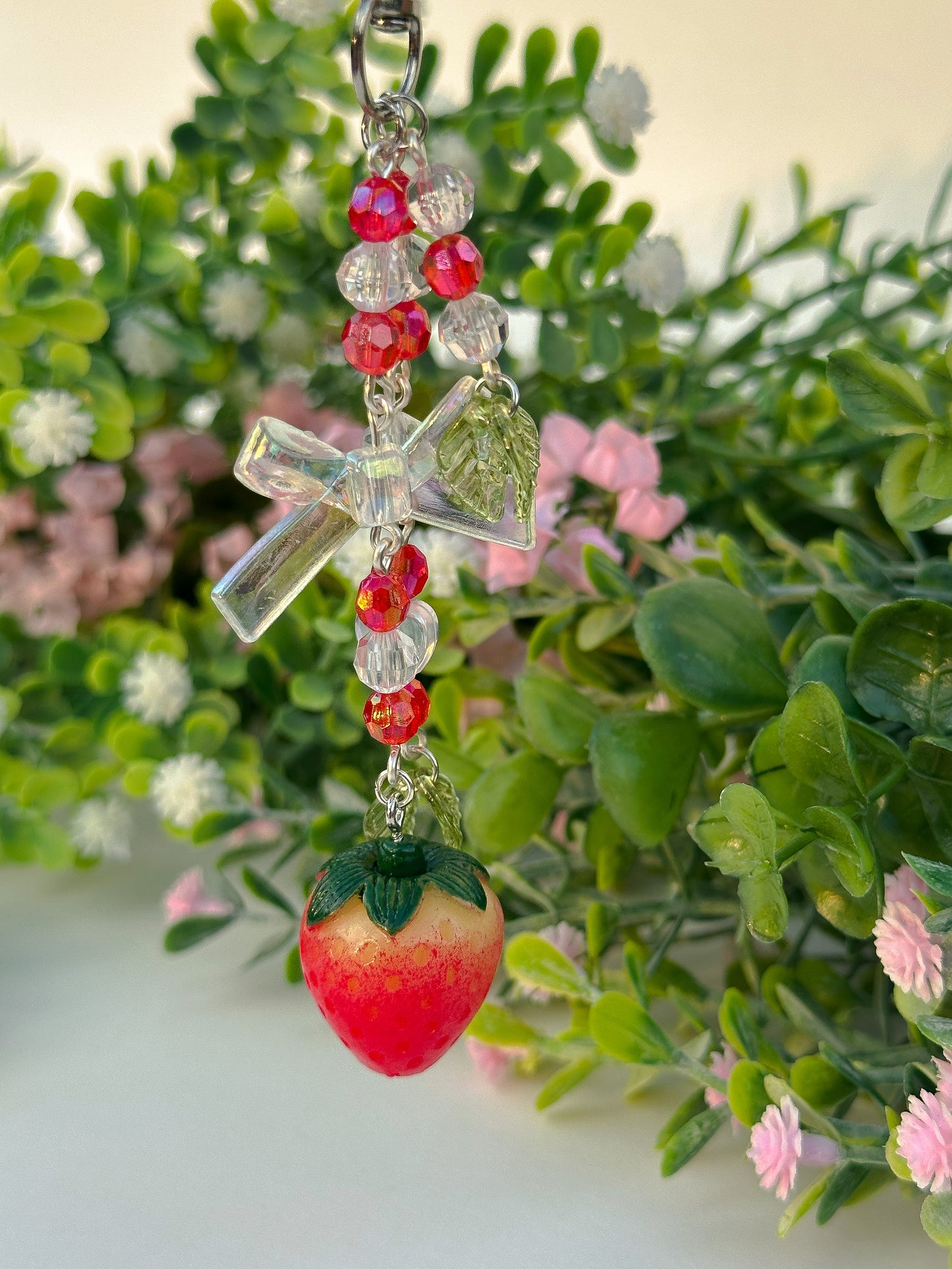 Strawberry Keychain
