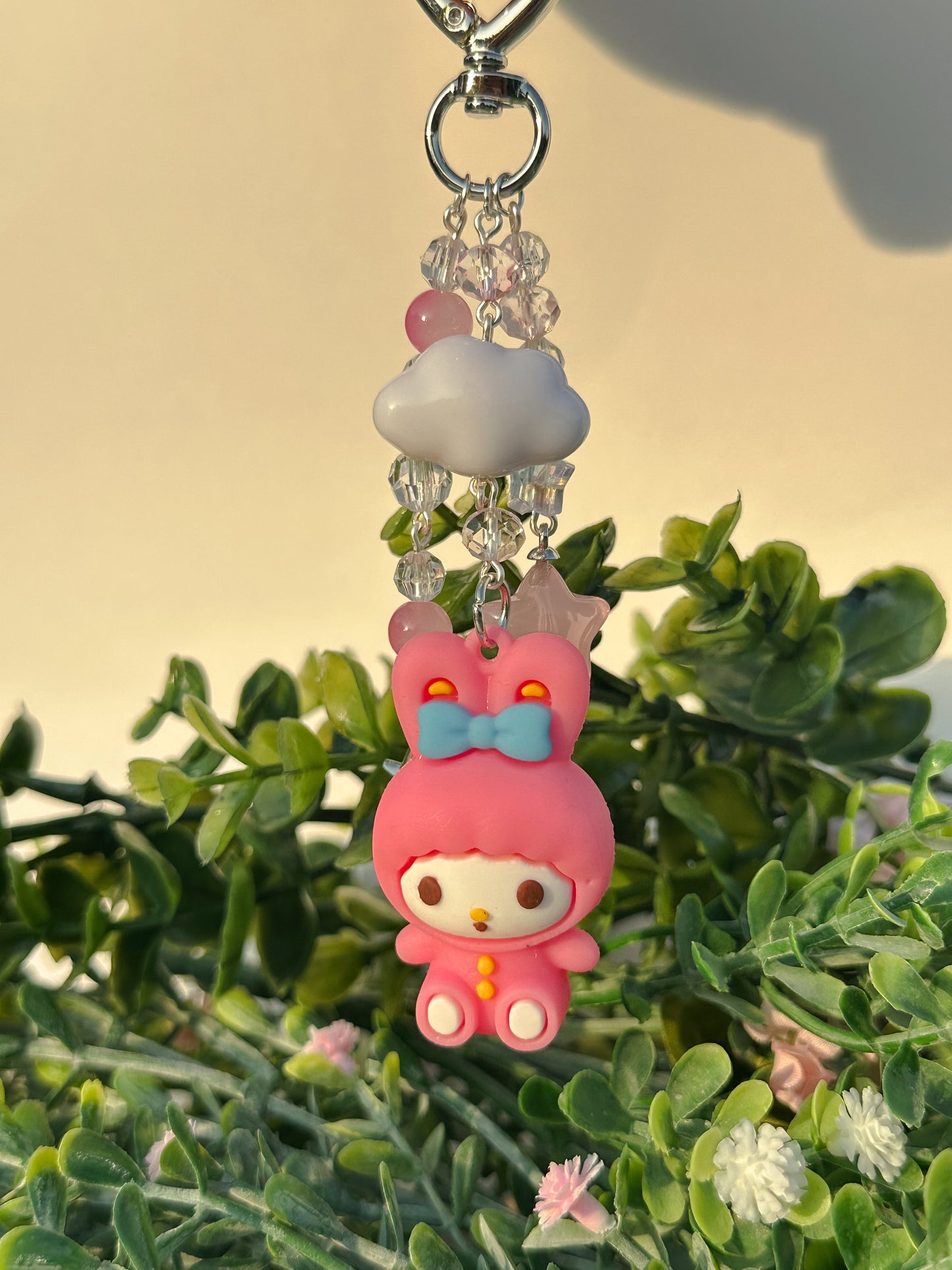 Pink Melody Keychain