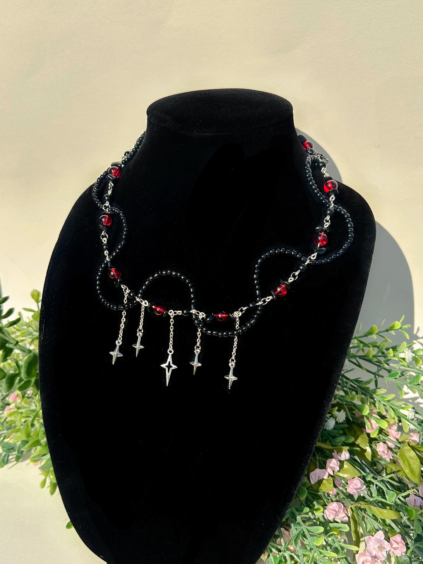 Bloodmoon Cross Necklace