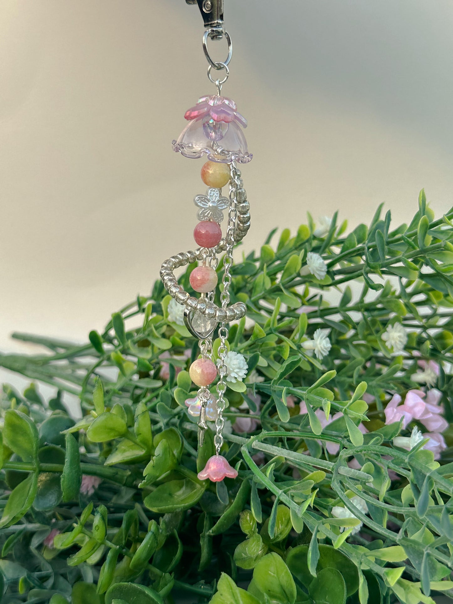 Bellflower Whimsy Keychains